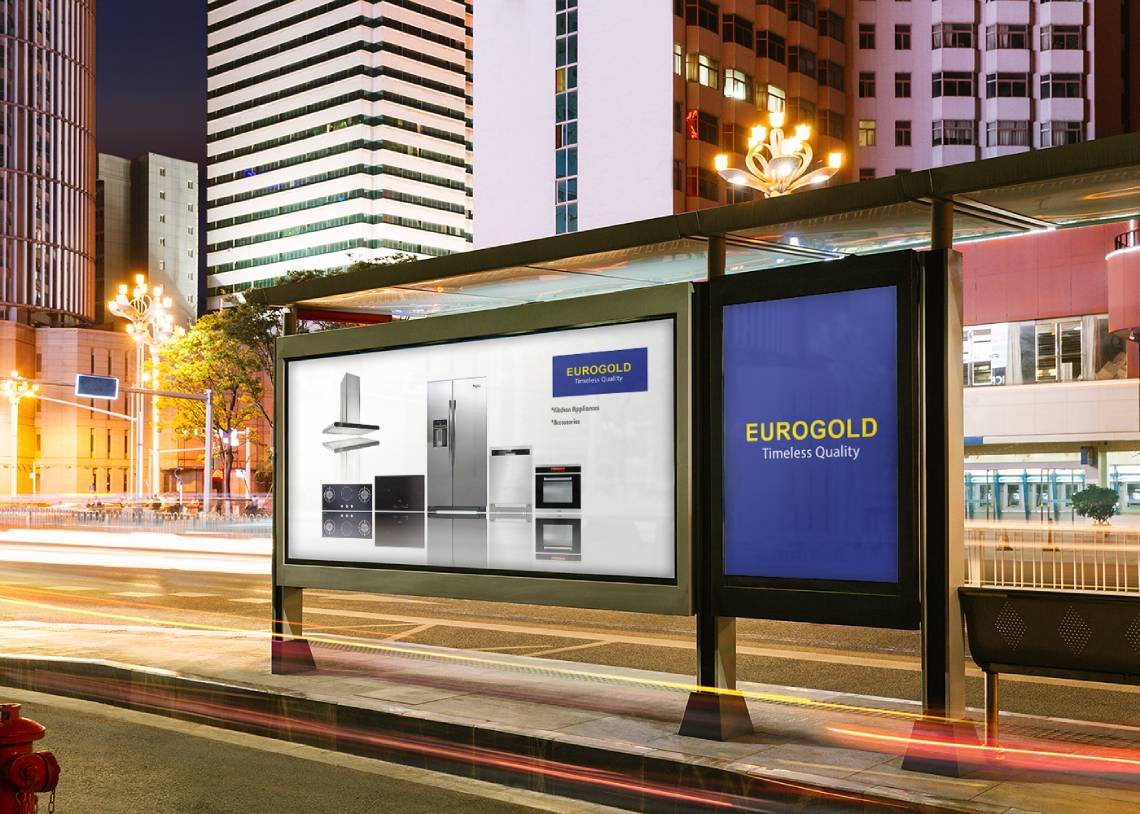 Euroking - Thiết kế hiệu chỉnh lại logo thương hiệu Eurogold